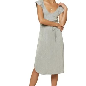 🆕️ O'Neill Flutter Sleeve Stripe Dress